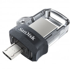 Флеш-память SanDisk Ultra Dual Drive, 16Gb, USB 3.0, micUSB, SDDD3-016G-G46