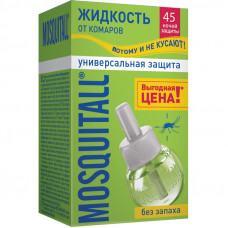 Средство от насекомых MOSQUITALL жидкость д/фумигат Универс защита 45 ночей