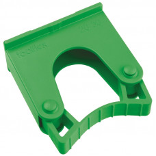 Зажим для щеток и рукояток, диаметр 20 - 30мм HOLD 1 G зеленый