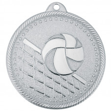 Медаль волейбол 50 мм серебро DC#MK301b-S
