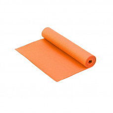 Коврик для фитнеса и йоги  Larsen PVC оранжевый р173х61х0,4см 354070