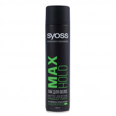 Лак для волос SYOSS Max Hold максимальной фиксации 400 мл