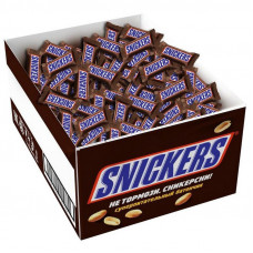 Шоколад  Snickers Minis, короб, 2,9кг