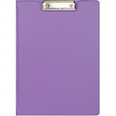 Папка-планшет с зажимом и крышкой Attache Bright colours A4 сиреневый