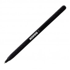 Ручка шариковая KORES K0R-M Super Slide 0,5мм треу.корп, черн.прорез.корп