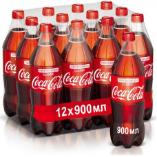 Напиток Coca-Cola  0,9л газ. пэт. 12 шт/уп