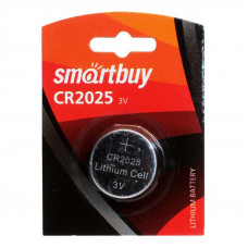 Батарейка Smartbuy CR2025 1шт/бл (SBBL-2025-1B)