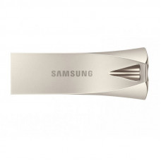 Флеш-память Samsung BAR Plus, 256Gb, USB 3.1 G1, мет, сереб, MUF-256BE3/APC