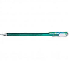 Ручка гелевая Pentel Hibrid Dual Metallic 0,55мм хамелеон зеленый+синий