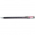 Ручка гелевая Pentel Hibrid Dual Metallic 0,55мм хамелеон черный+красный
