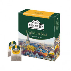 Чай 598-012 Ahmad Tea, Английский чай No.1,пакетики с ярлыч,100х2г,43907