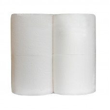 Бумага туалетная 2сл бел 100%цел, 50м, 4рул/уп