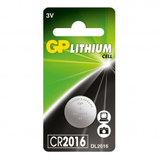 Батарейки GP CR2016, 3V, литий, бл/1шт