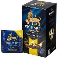 Чай Richard Royal Cardamom черн., 25 пак    12403