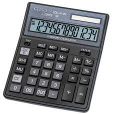Калькулятор настольный ПОЛНОРАЗМЕРНЫЙ CITIZEN бухг. SDC-414 N 14 разряд.DP