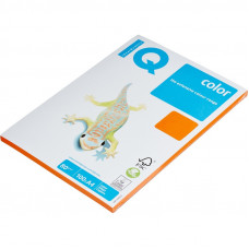 Бумага цветная IQ COLOR (А4,80г,OR43-оранжевый) пачка 100л.