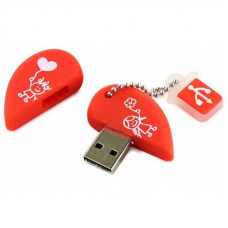 Флеш-память Smartbuy Wild series, 32Gb, USB 2.0, сердце, SB32GBHeart