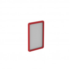 Рамка пластиковая А6, красный, 10шт/уп 102006-06