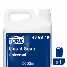 Мыло жидкое ПРОФ кремовое Tork/Liquid Soap Universal(409840), 5л