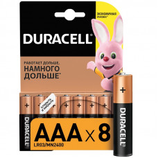 Батарейки DURACELL BASIC ААA/LR03-8BL