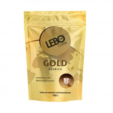 Кофе растворимый LEBO GOLD 100г пакет