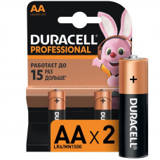 Батарейки DURACELL Professional АА/LR6 бл/2шт