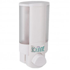 Дозатор для жидкого мыла Solinne 380мл пластиковый белый  2516.071