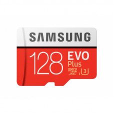 Карта памяти Samsung EVO Plus microSDXC 128Gb UHS-I Cl10 +ад, MB-MC128HA/RU