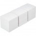 Блок-кубик ATTACHE запасной 9х9х9 белый блок, 3штуки/спайка