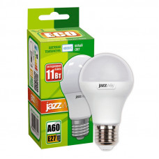 Лампа светодиодная PLED- ECO- A60 11w E27 4000K 840Lm  Jazzway груша