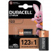 Батарейки DURACELL ULTRA CR123 литий для фотоапп. бл/1шт