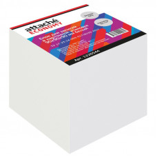Блок для записей Attache Economy в картонной упаковке 9х9х9, белый,65 г, 92