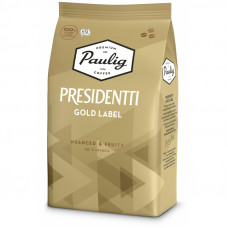 Кофе Paulig Presidentti Gold Label в зернах, 1кг