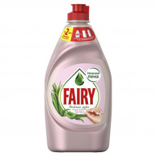 Средство для мытья посуды Fairy Нежные руки Розовый Жасмин Алоэ Вера 450мл