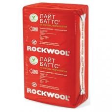 Утеплитель ROCKWOOL ЛАЙТ БАТТС (1000х600х100мм), 0,3м3, 3м2