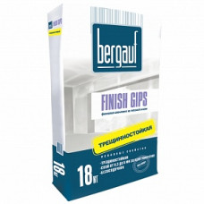 Шпаклевка гипсовая Bergauf Finish Gips, 18 кг