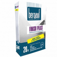 Шпаклевка финишная полимерная Bergauf Finish Plast, 20 кг