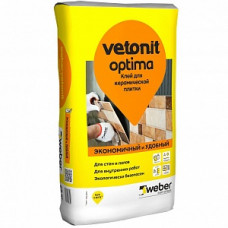 Клей для плитки Weber.Vetonit Optima, 25кг