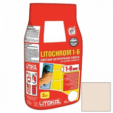 Затирка Litochrom 1-6 C.210, персик, 2 кг