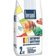 Затирка Bergauf Kitt, белая, 25 кг