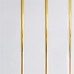 Панель ПВХ потолочная 3-х секционная золото (3000х240х7,5мм)