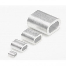 Зажим алюминиевый для стальных канатов DIN 3093, 4 мм (630 шт.)