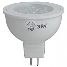 Лампа светодиодная ЭРА, MR16, 6Вт, теплый свет, GU5.3