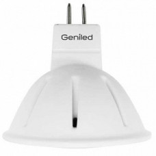 Лампа светодиодная Geniled MR16, 7,5Вт, теплый свет, GU5.3
