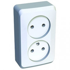 Розетка 2-я Этюд 2К белая PA16-005B Schneider Electric