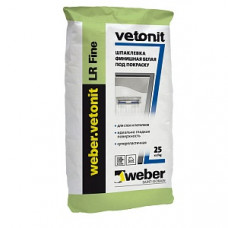 Шпатлёвка Weber.Vetonit LR Fine, 25 кг