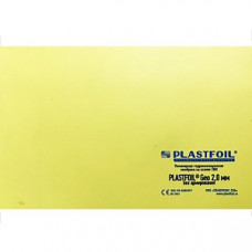ПВХ мембрана PLASTFOIL GEO без армирования, желтая (RAL 1016), 1,5x2000x20000