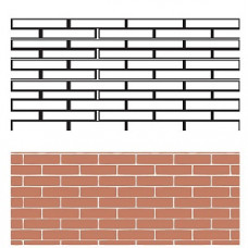 Трафарет Кирпичная кладка Лондона CERESIT