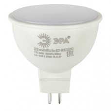 Лампа светодиодная ЭРА ECO, MR16, 5Вт, холодный свет, GU5.3
