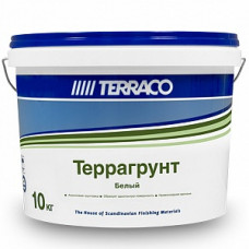 Грунтовка для внутренних и наружных работ Terragrunt White/Colored Clear, 10кг / 68120110